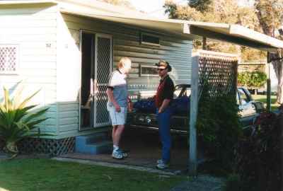 The accommodation at the Caravan Park